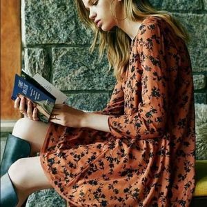 Urban Outfitters Floral Tie-Back Dress, Small